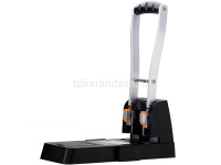 Дырокол мощный 150л 2-отв, d-6мм, 12мм, металл, черный E0150 от магазина "Карандаш"