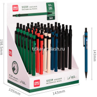 Картинка Карандаш механический 0,5мм круглый, 5 цветов корпуса, пластик S1239 от магазина "Карандаш" Карандаш механический 0,5мм круглый, 5 цветов корпуса, пластик S1239 от магазина "Карандаш"