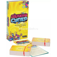 Игра настольная "Соображарий Супер" 21х11см (112 карт категорий) 915265 от магазина "Карандаш"