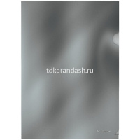 Папка-уголок "Glossy Ice Metallic" А4 пластик 0,18мм непрозрачная, ассорти 50169 от магазина "Карандаш"