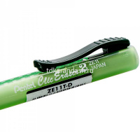 Ластик-карандаш "Clic Eraser 2" прямоугольный в футляре, 6х6х80мм, белый, зеленый корпус ZE11T-D от магазина "Карандаш"