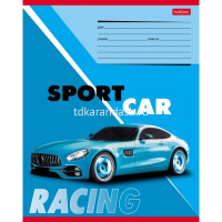 Тетрадь А5 18л клетка "Гонки" на скобе 5 дизайнов 18Т5В1/012318 от магазина "Карандаш"