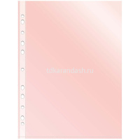 Набор перфофайлов "Премиум" А4+ 30мкм глянцевый красный 50шт/уп 013red от магазина "Карандаш"