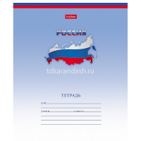 Тетрадь А5 12л линия "Триколор. С гимном" на скобе 5 дизайнов 12Т5В2/040273 от магазина "Карандаш"