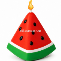 Набор для лепки свечей "Арбуз" (воск 6шт., фитиль для свечи, стек) 36С 2464-08 от магазина "Карандаш"
