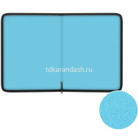 Папка на молнии A5+ "Matt Pastel" пластик 0,6мм ассорти 50357 от магазина "Карандаш"