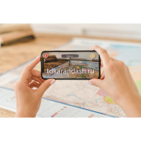 Карта России Политико-административная 1:5,5М 157х107см с ламинацией КН068 от магазина "Карандаш"