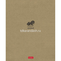 Тетрадь А5 48л клетка "Дикие и свободные" на скобе крафт 5 дизайнов 091170 от магазина "Карандаш"