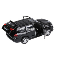 Машина "Lexus LX-570" черная, инерционная, металл 12см (открывающиеся двери) LX570-BK от магазина "Карандаш"