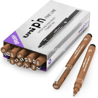 Ручка-кисть капиллярная "PINBR-200" сепия 161098 от магазина "Карандаш"