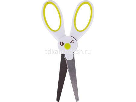 Ножницы детские 13,5см "Magic Rabbit" сталь, ручки пластик, в футляре, 3 цвета E6065 от магазина "Карандаш"