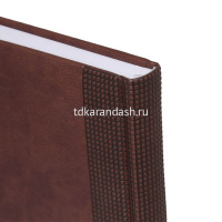Ежедневник недатированный А5 "Velvet" 352стр., коричневый, искусственная кожа XX21172033-121 от магазина "Карандаш"