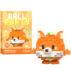 Конструктор 3D "Ball Party" количество деталей 186-218, 8х11х4см пластик, ассорти W2603/11315-24 от магазина "Карандаш"