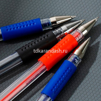 Набор гелевых ручек 4шт 3цв 0,5мм "Daily" в картонном блистере E6600S-MT от магазина "Карандаш"