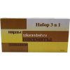 Шахматы, шашки, нарды 3 в 1, 29х29см (фигуры дерево, доска дерево) BJ6947