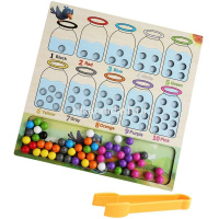 Картинка Игра логическая "Подбери цвета" 30х30см дерево (55 бусин, пицнет) XJ4110 от магазина "Карандаш" Игра логическая "Подбери цвета" 30х30см дерево (55 бусин, пицнет) XJ4110 от магазина "Карандаш"