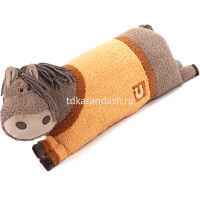 Игрушка-подушка "Лошадка Нокс" 63см серо-бежевая ЛПН/23/270-1 от магазина "Карандаш"