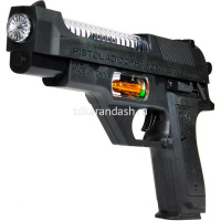 Пистолет 24х13х3см пластик (свет, звук) LT191204 от магазина "Карандаш"