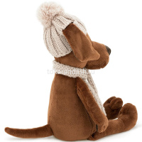 Пёс Барбоська "Зимние приключения" 30см OS691/30 от магазина "Карандаш"