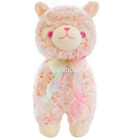 Альпака с бантиком 40см 3 цвета FM6600 от магазина "Карандаш"