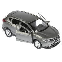 Машина "NIissan QashQai" серая, инерционная, металл 12см (открывающиеся двери) QASHQAI-GY от магазина "Карандаш"