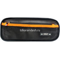Пенал "Driht" 22х9х6см прямоугольный, 1 отделение, 1 карман, с ручкой, сетка, черный DB23135 от магазина "Карандаш"