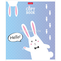 Тетрадь А5 18л клетка "Прикольные зайцы" на скобе, 5 дизайнов 18Т5В1/063090 от магазина "Карандаш"