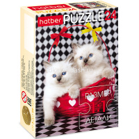 Пазлы 24 эл. "Пушистые малыши" 13х17,5см 4 дизайна 24ПЗ5/031892 от магазина "Карандаш"