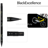 Карандаш цанговый механический "Black Excellence. Желтый велосипед" 2мм с точилкой 21-0041/21 от магазина "Карандаш"