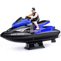 Водный скутер р/у, пластик 23,5х8,5х12см с аккумулятором (USB, съёмная фигурка) 805 от магазина "Карандаш"