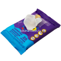 Салфетки влажные "Играй" 25шт. для занятий творчеством LPW-25 25 от магазина "Карандаш"