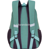 Рюкзак 29х42х20см, 590гр, 2 отделения, 3 кармана, бирюзовый/фиолетовый RD-143-1/2 от магазина "Карандаш"