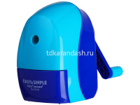 Точилка механическая 1 отв. 112х60х100мм пластик, цвет ассорти E0519 от магазина "Карандаш"