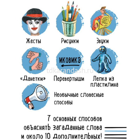 Игра настольная "Экивоки. 3-я редакция" 21225 от магазина "Карандаш"