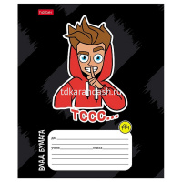 Тетрадь А5 12л клетка "Влад А4" на скобе 5 дизайнов 12Т5В1/082389 от магазина "Карандаш"