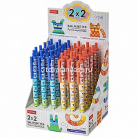 Ручка шариковая "Таблица умножения" 0,7мм синяя, автомат 075651 от магазина "Карандаш"