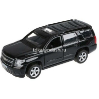 Машина "Chevrolet Tahoe" черная, инерционная, металл 12см (открывающиеся двери) TAHOE-BK от магазина "Карандаш"