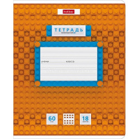 Тетрадь А5 18л клетка "Конструктор" на скобе 5 дизайнов 18Т5тВ1/067616 от магазина "Карандаш"
