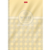 Тетрадь А4 96л клетка "Chocolate" на спирали, перфорация, выборочный лак 4 дизайна 083451 от магазина "Карандаш"