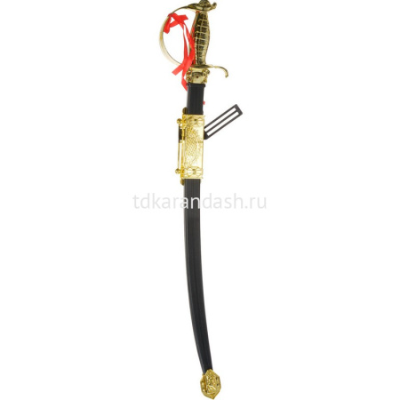 Сабля в ножнах 69см пластик 11302-24 от магазина "Карандаш"