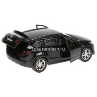 Машина "Hyundai Santafe" черная, инерционная, металл 12см (открывающиеся двери) SANTAFE-BK от магазина "Карандаш"