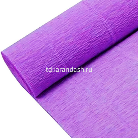 Бумага гофрированная 50х250см 041, светло-фиолетовая Y9170-19