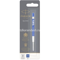 Стержень гелевый 98мм/0,7мм (M) синий "Parker" Z-03 1950346 от магазина "Карандаш"