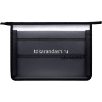 Папка на молнии А4 "City racing" 340х245х75мм 2 отделения с вкладышем, пластик AMt_07072 от магазина "Карандаш"