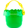 Ведро "Волна" 13х13,5х10см пластик, зеленое 14071 от магазина "Карандаш"