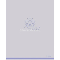 Тетрадь А5 48л клетка "Лаконично" на скобе ламинация Soft-touch 5 дизайнов 090520 от магазина "Карандаш"