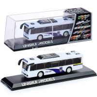 Автобус "Полиция/Пожарная" инерционный на батарейках, пластик 20х5,5х6см 2 цвета (свет, звук) C1973 от магазина "Карандаш"