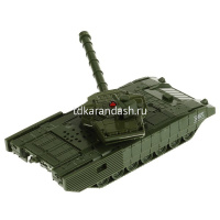 Танк "Армата Т-14" зеленый, инерционный, металл 12см (вращается башня) ARMATA-12-GN от магазина "Карандаш"