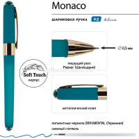 Ручка шариковая "Monaco" 0,5мм синяя, корпус морская волна 20-0125/24 от магазина "Карандаш"