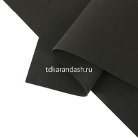 Фоамиран 2мм 50*70см черный СН-20 от магазина "Карандаш"